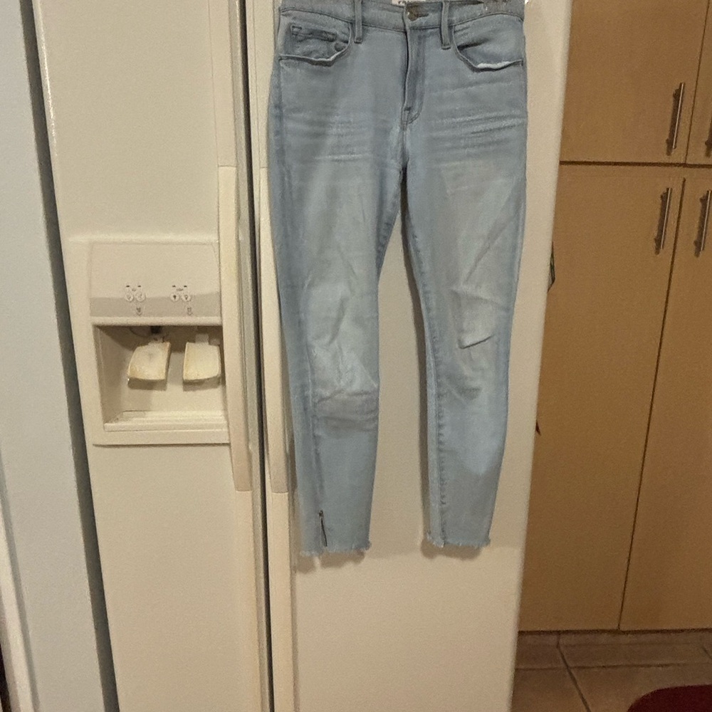 Frame Denim Women's Light Wash Ankle Jeans